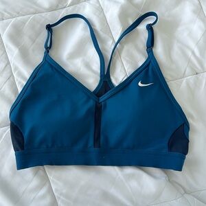 Nike blue sports bra